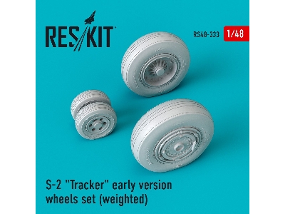 S-2 Tracker Early Version Wheels Set (Weighted) - zdjęcie 1