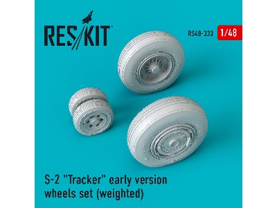 S-2 Tracker Early Version Wheels Set (Weighted) - zdjęcie 1