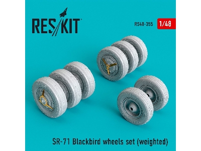 Sr-71 Blackbird Wheels Set (Weighted) - zdjęcie 1