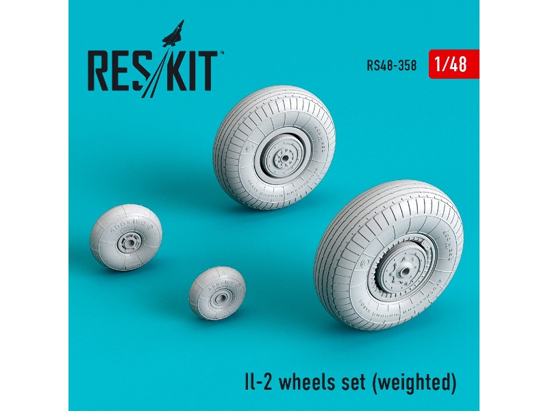 Il-2 Wheels Set (Weighted) - zdjęcie 1 Il-2 Wheels Set (Weighted) - zdjęcie 1