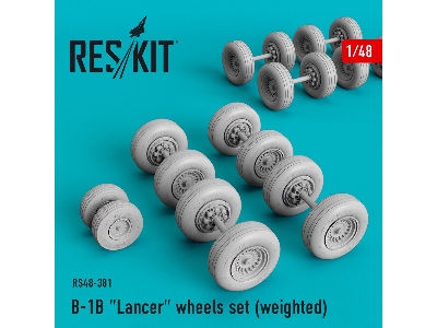 B-1b Lancer Wheels Set (Weighted) - zdjęcie 1