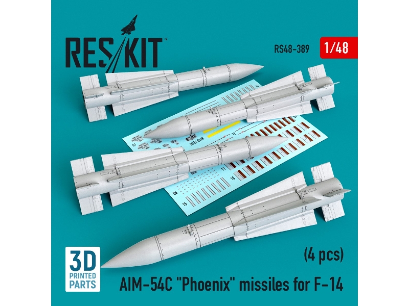 Aim-54c Phoenix Missiles For F-14 4pcs - zdjęcie 1