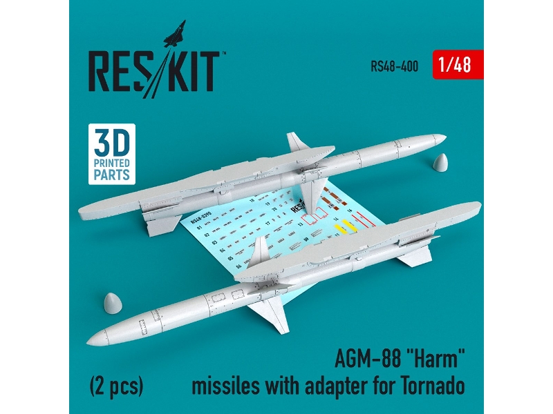 Agm-88 Harm Missiles With Adapter For Tornado 2 Pcs - zdjęcie 1 Agm-88 Harm Missiles With Adapter For Tornado 2 Pcs - zdjęcie 1