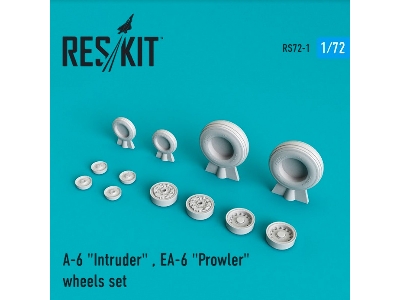 Grumman A-6 Intruder / Ea-6 Prowler Wheels Set - zdjęcie 1