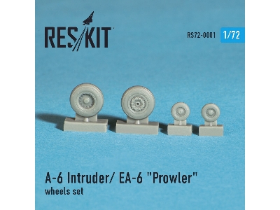Grumman A-6 Intruder / Ea-6 Prowler Wheels Set - zdjęcie 3