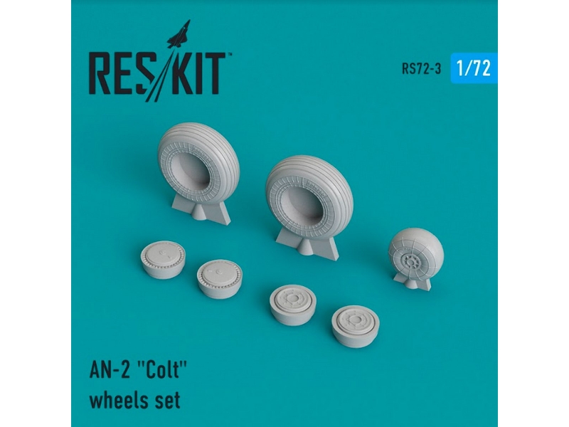 Antonov An-2 Colt Wheels Set - zdjęcie 1 Antonov An-2 Colt Wheels Set - zdjęcie 1