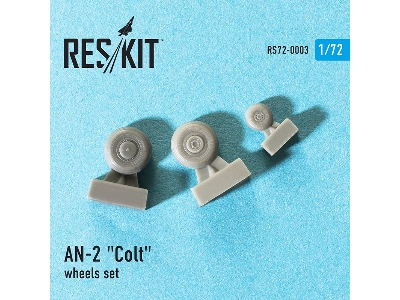 Antonov An-2 Colt Wheels Set - zdjęcie 2