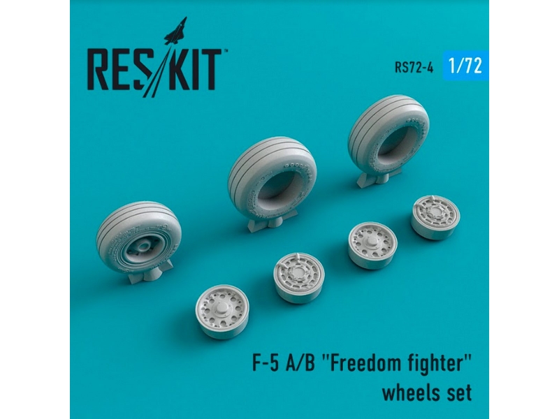 Northrop F-5 A/B Freedom Fighter Wheels Set - zdjęcie 1 Northrop F-5 A/B Freedom Fighter Wheels Set - zdjęcie 1