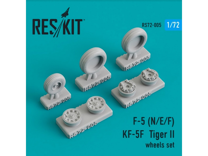 Northrop F-5 F/N Tiger Ii, Kf-5f Wheels Set - zdjęcie 1 Northrop F-5 F/N Tiger Ii, Kf-5f Wheels Set - zdjęcie 1