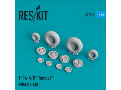 Grumman F-14 (A/B) Tomcat Wheels Set - zdjęcie 1