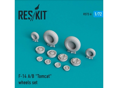 Grumman F-14 (A/B) Tomcat Wheels Set - zdjęcie 1