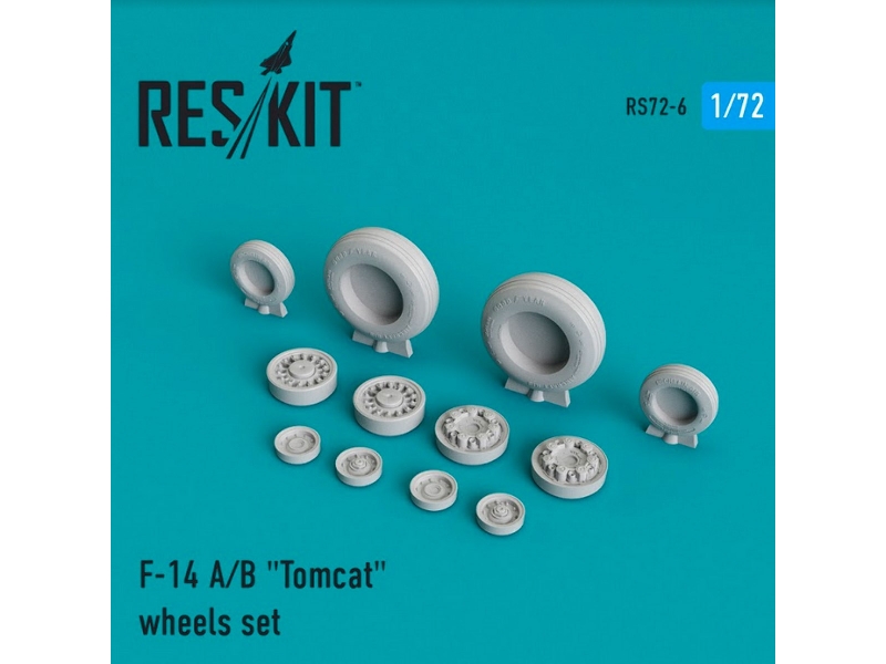 Grumman F-14 (A/B) Tomcat Wheels Set - zdjęcie 1 Grumman F-14 (A/B) Tomcat Wheels Set - zdjęcie 1