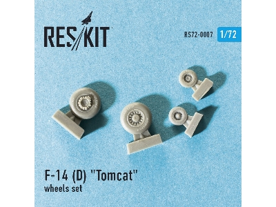 Grumman F-14 (D) Tomcat Wheels Set - zdjęcie 2