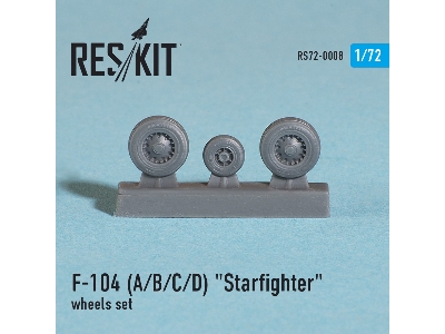 Lockheed F-104 (A/B/C/D) Starfighter Wheels Set - zdjęcie 3