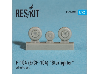Lockheed F-104 (E) Cf-104 Starfighter Wheels Set - zdjęcie 2
