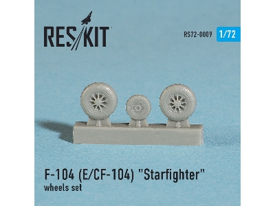 Lockheed F-104 (E) Cf-104 Starfighter Wheels Set - zdjęcie 3