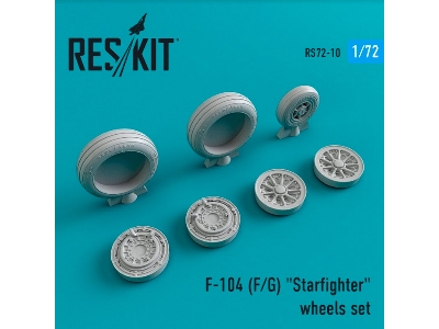 Lockheed F-104 (F/G) Starfighter Wheels Set - zdjęcie 1