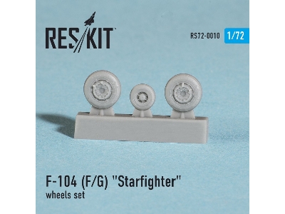 Lockheed F-104 (F/G) Starfighter Wheels Set - zdjęcie 2