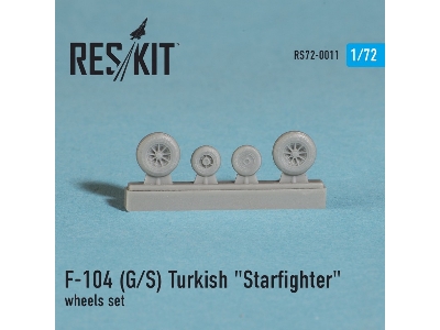 Lockheed F-104 (G/S) Turkish Starfighter Wheels Set - zdjęcie 3