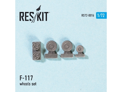 Lockheed F-117 Wheels Set - zdjęcie 2