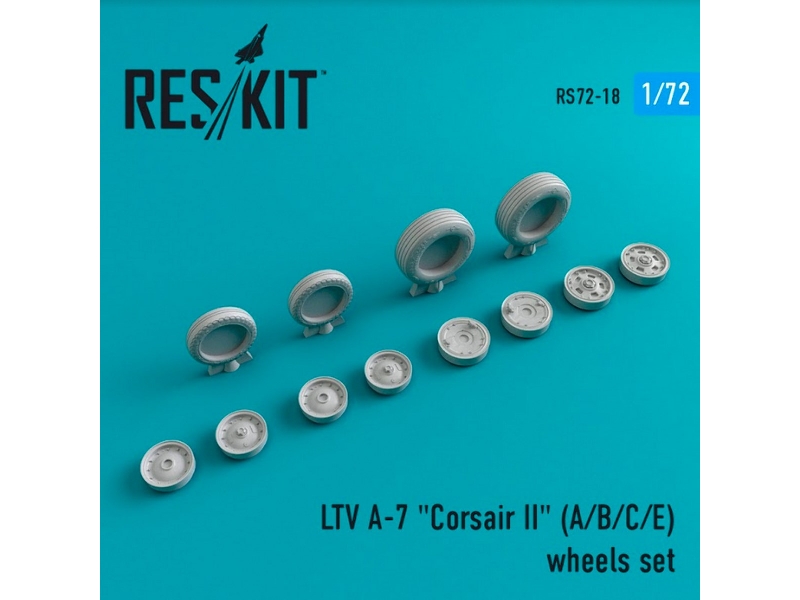 Ltv A-7 Corsair Ii (A/B/C/E) Wheels Set - zdjęcie 1 Ltv A-7 Corsair Ii (A/B/C/E) Wheels Set - zdjęcie 1