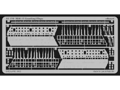  MiG-15 landing flaps 1/48 - Trumpeter - blaszki - zdjęcie 1