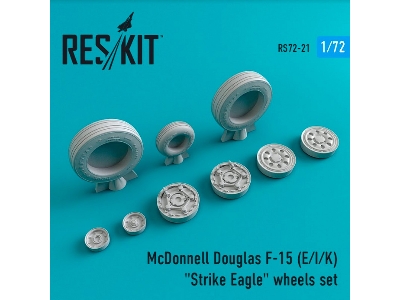 Mcdonnell Douglas F-15 (E/I/K) Strike Eagle Wheels Set - zdjęcie 1