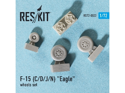 Mcdonnell Douglas F-15 (C/D/J/N) Eagle Wheels Set - zdjęcie 2