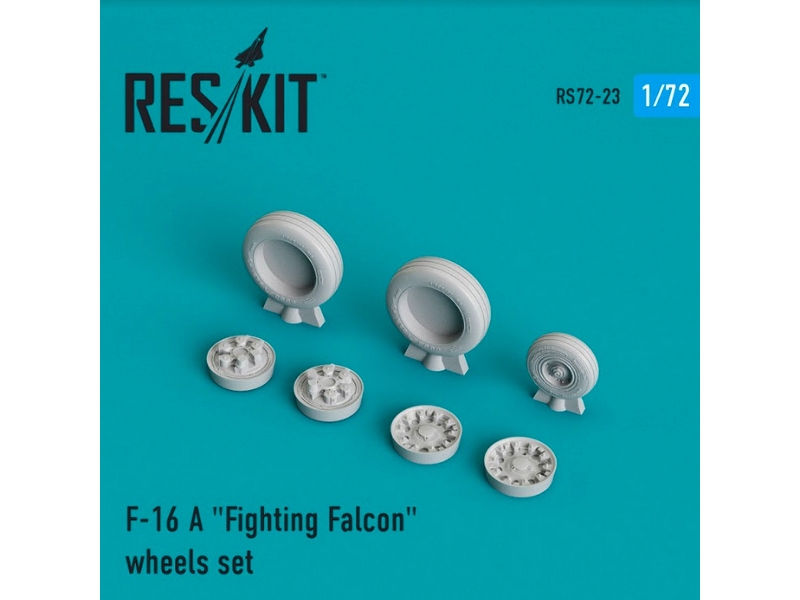 General Dynamics F-16 (A) Fighting Falcon Wheels Set - zdjęcie 1 General Dynamics F-16 (A) Fighting Falcon Wheels Set - zdjęcie 1
