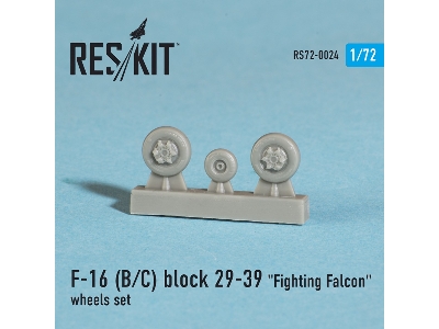 General Dynamics F-16 (B/C) Block 29-39 Fighting Falcon Wheels Set - zdjęcie 2