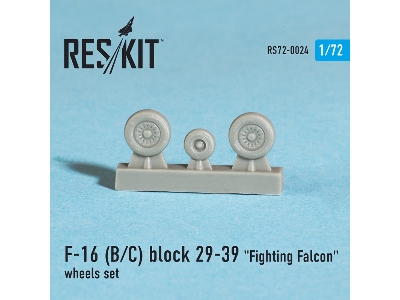General Dynamics F-16 (B/C) Block 29-39 Fighting Falcon Wheels Set - zdjęcie 3