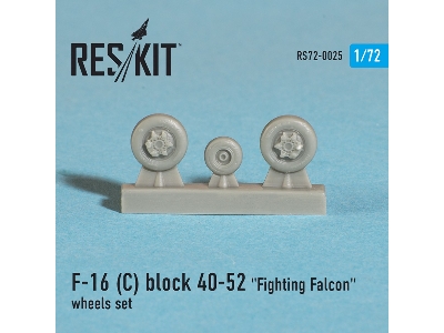 General Dynamics F-16 (C) Block 40-52 Fighting Falcon Wheels Set - zdjęcie 2