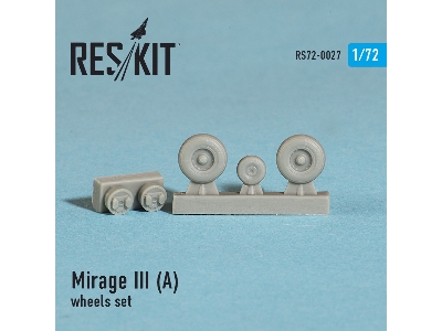 Dassault Mirage Iii (A) Wheels Set - zdjęcie 2