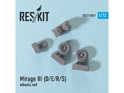 Dassault Mirage Iii (D/E/R/S) Wheels Set - zdjęcie 2