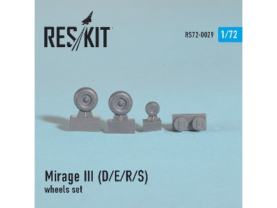 Dassault Mirage Iii (D/E/R/S) Wheels Set - zdjęcie 3