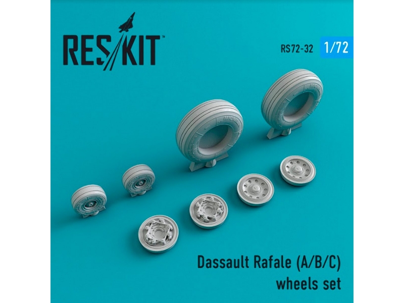 Dassault Rafale (A/B/C) Wheels Set - zdjęcie 1