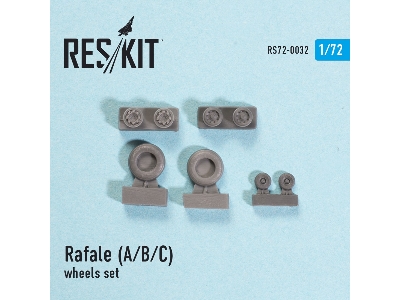 Dassault Rafale (A/B/C) Wheels Set - zdjęcie 3