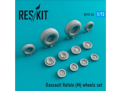 Dassault Rafale (M) Wheels Set - zdjęcie 1