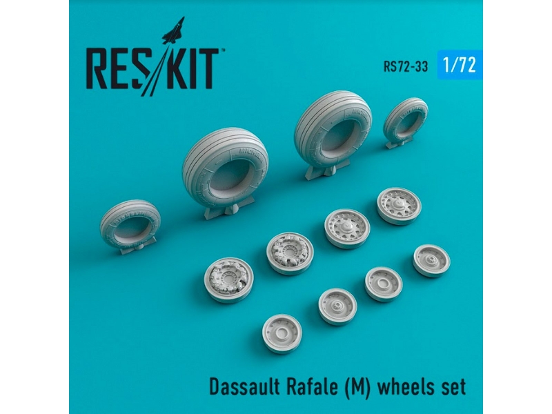 Dassault Rafale (M) Wheels Set - zdjęcie 1 Dassault Rafale (M) Wheels Set - zdjęcie 1