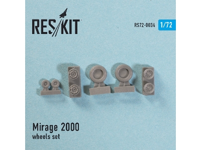 Dassault Mirage 2000 Wheels Set - zdjęcie 2