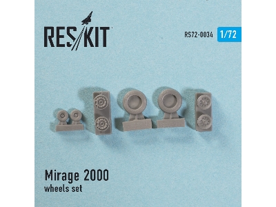 Dassault Mirage 2000 Wheels Set - zdjęcie 2