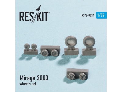 Dassault Mirage 2000 Wheels Set - zdjęcie 3