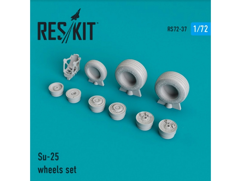 Su-25 Wheels Set - zdjęcie 1 Su-25 Wheels Set - zdjęcie 1