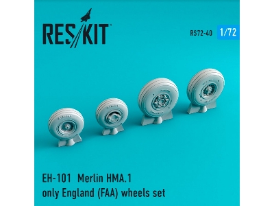 Eh-101 Merlin Hma.1 Only England (Faa) Wheels Set - zdjęcie 1