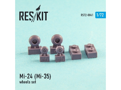 Mi-24 (Mi-35) Wheels Set - zdjęcie 2