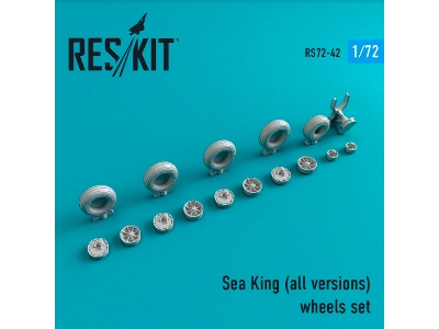 Sea King (All Versions) Wheels Set - zdjęcie 1