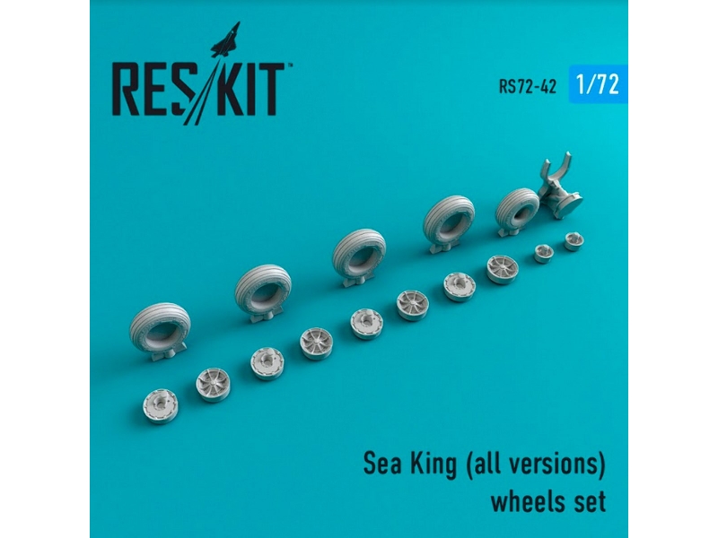 Sea King (All Versions) Wheels Set - zdjęcie 1 Sea King (All Versions) Wheels Set - zdjęcie 1
