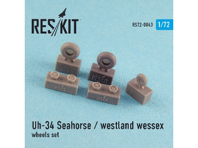 Uh-34 Seahorse / Westland Wessex (All Versions) Wheels Set - zdjęcie 2