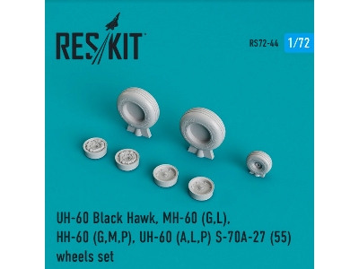 Uh-60 (All Versions) Wheels Set - zdjęcie 1