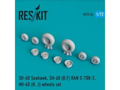 Sh-60 (All Versions) Wheels Set - zdjęcie 1